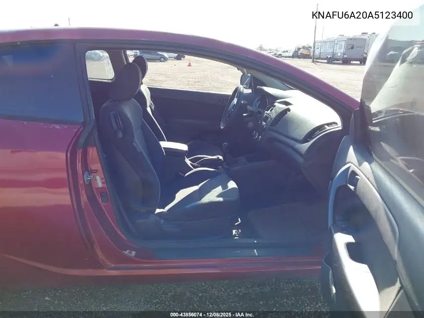 KNAFU6A20A5123400 2010 Kia Forte Koup Ex