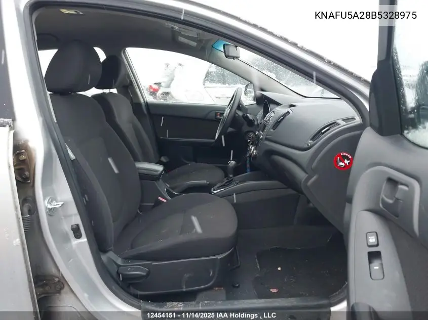 KNAFU5A28B5328975 2011 Kia Forte Ex