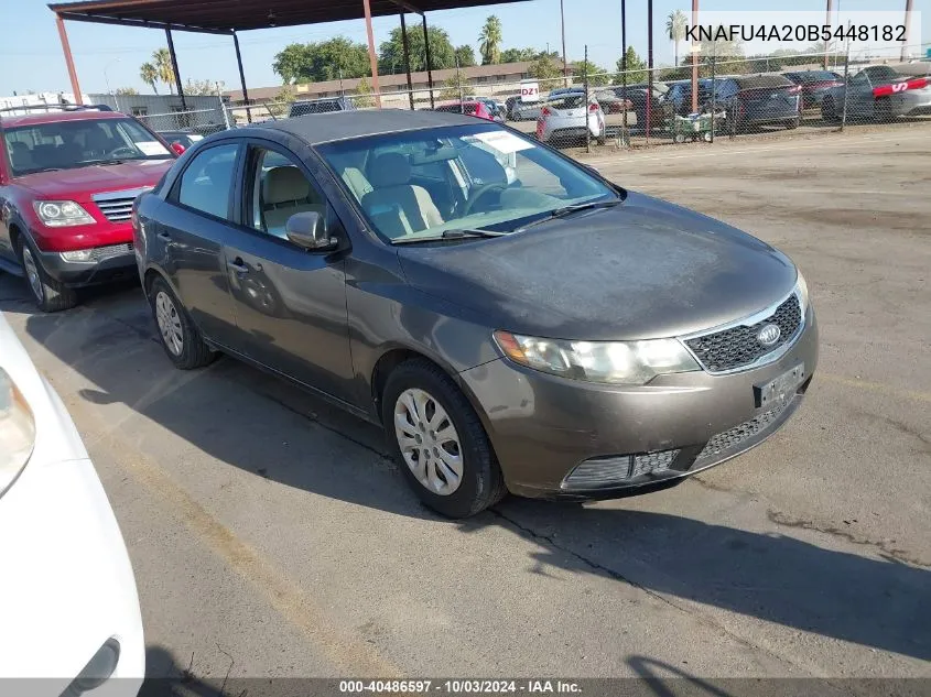 KNAFU4A20B5448182 2011 Kia Forte Ex