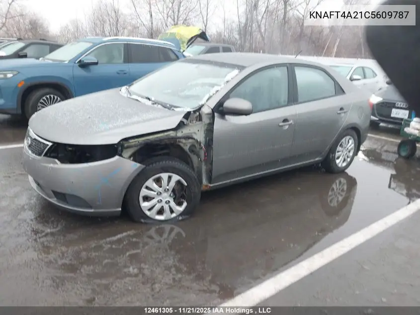 KNAFT4A21C5609787 2012 Kia Forte Lx
