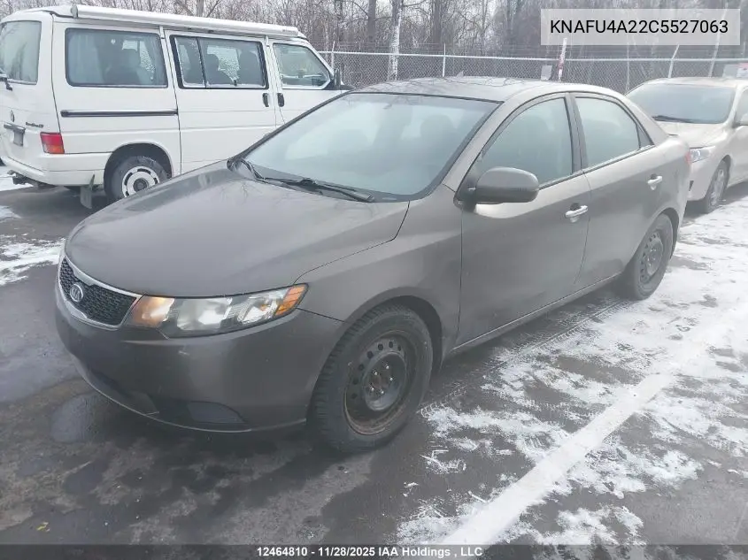 KNAFU4A22C5527063 2012 Kia Forte Ex