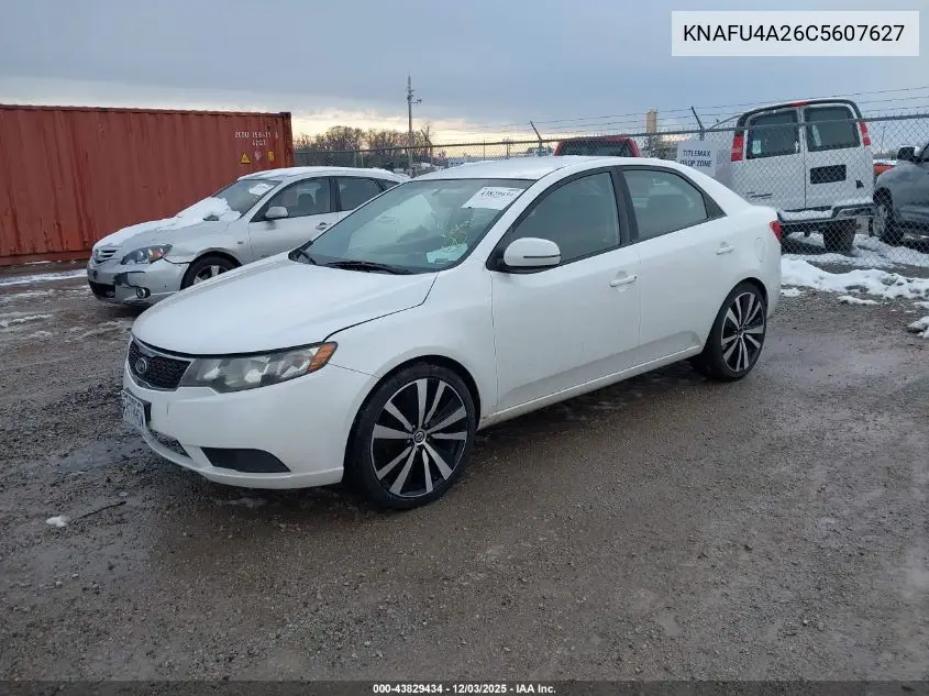 KNAFU4A26C5607627 2012 Kia Forte Ex