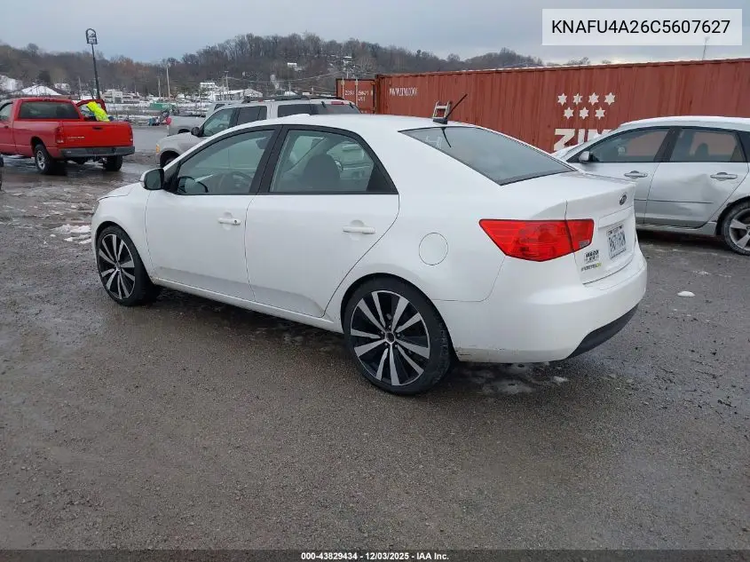 KNAFU4A26C5607627 2012 Kia Forte Ex
