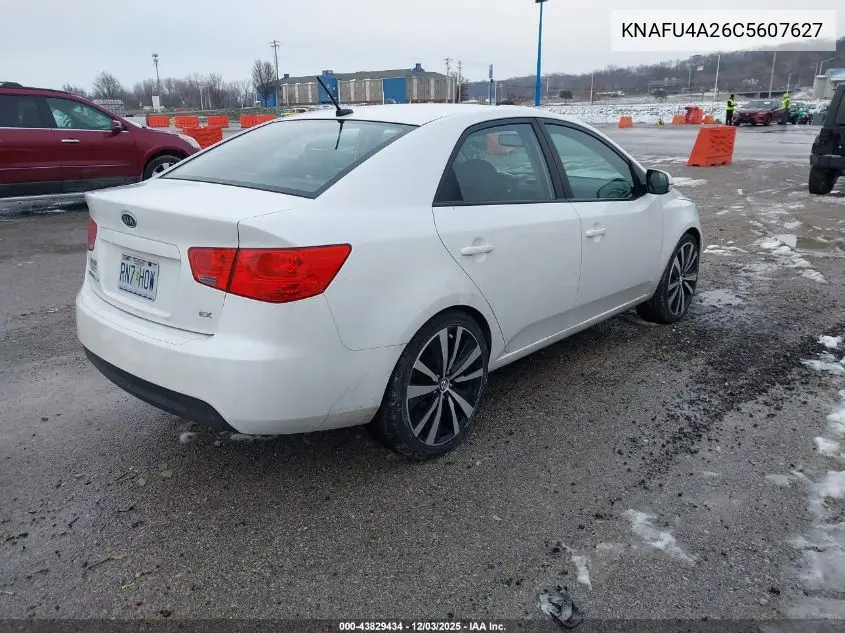 KNAFU4A26C5607627 2012 Kia Forte Ex