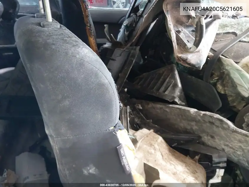 KNAFU4A20C5621605 2012 Kia Forte Ex