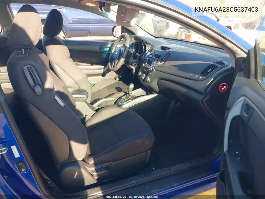 KNAFU6A28C5637403 2012 Kia Forte Koup Ex