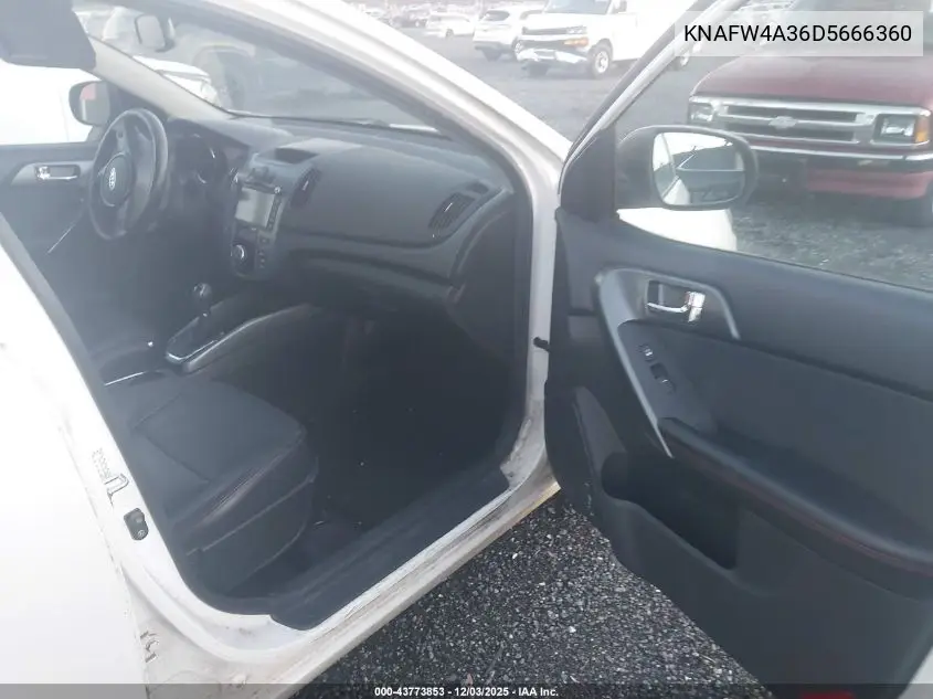KNAFW4A36D5666360 2013 Kia Forte Sx