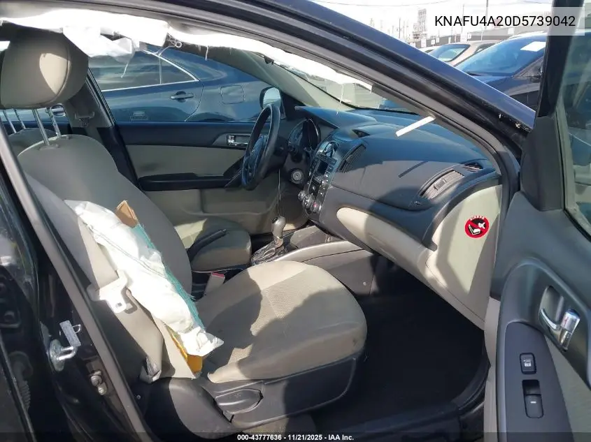 KNAFU4A20D5739042 2013 Kia Forte Ex