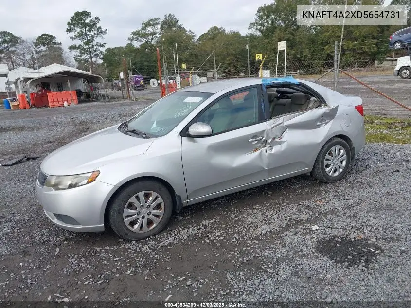 KNAFT4A2XD5654731 2013 Kia Forte Lx