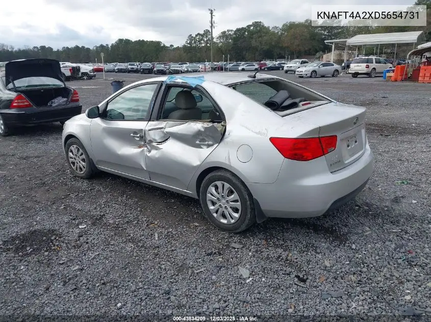 KNAFT4A2XD5654731 2013 Kia Forte Lx