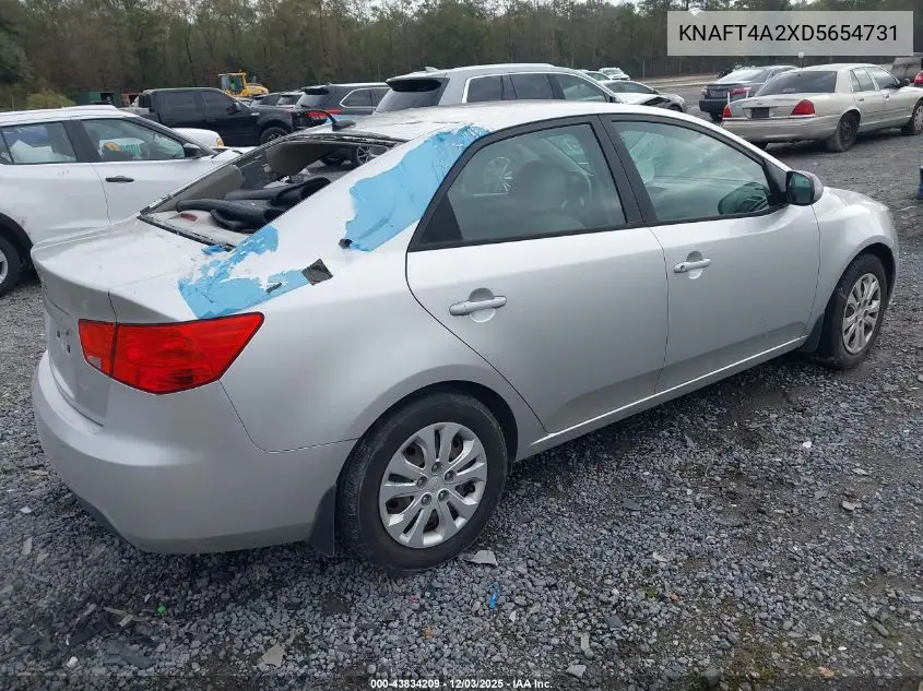 KNAFT4A2XD5654731 2013 Kia Forte Lx