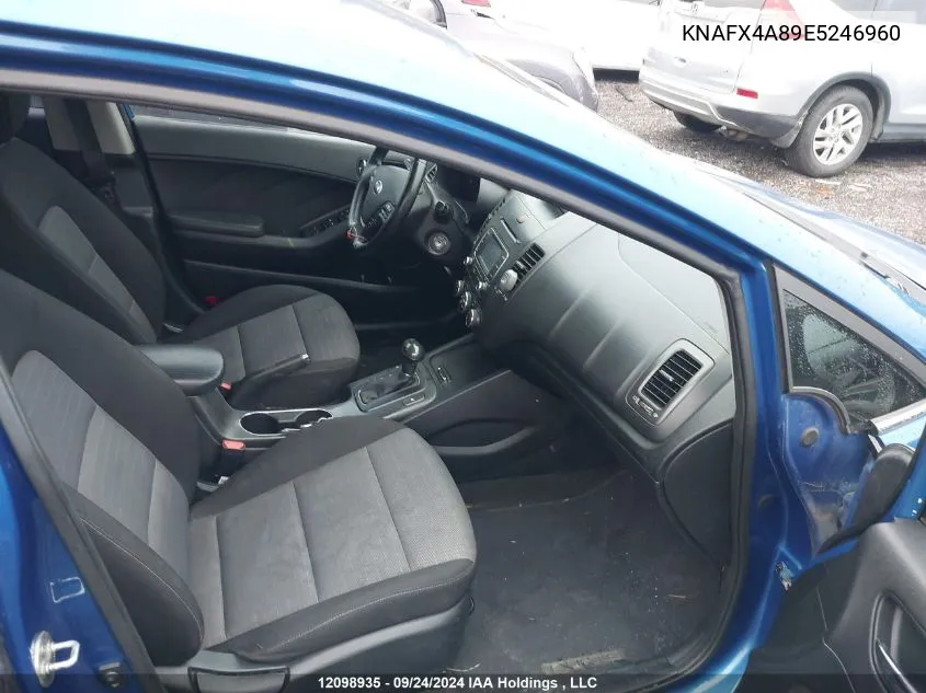 KNAFX4A89E5246960 2014 Kia Forte