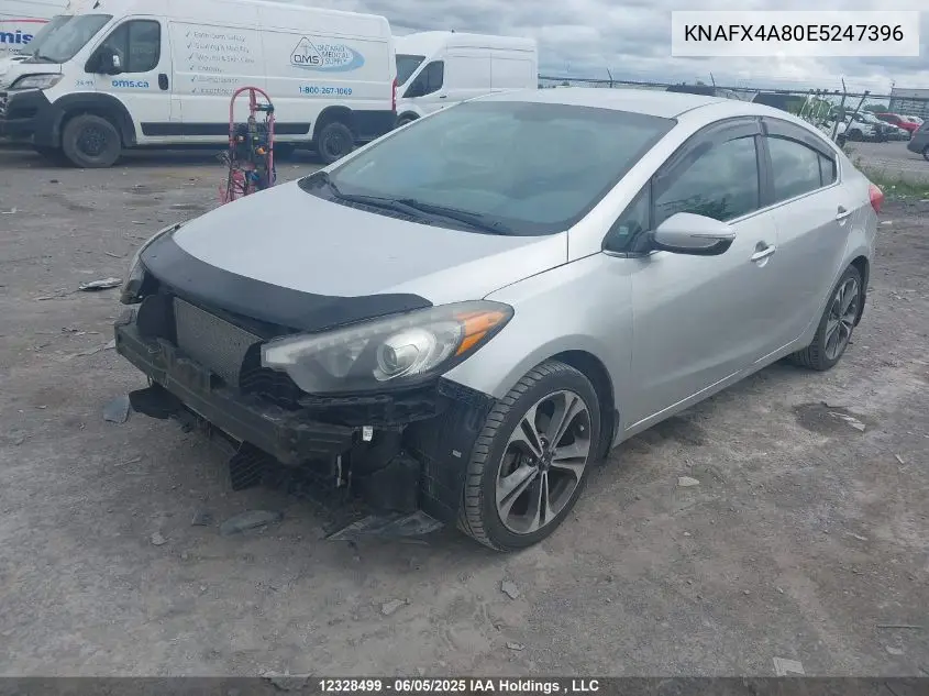 KNAFX4A80E5247396 2014 Kia Forte 2.0L Ex/2.0L Sx