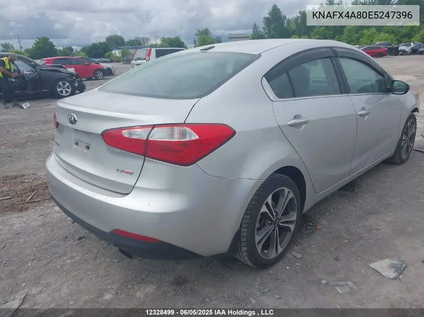 KNAFX4A80E5247396 2014 Kia Forte 2.0L Ex/2.0L Sx