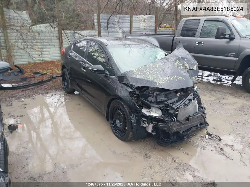 KNAFX4A83E5185024 2014 Kia Forte