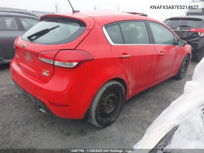 KNAFX5A87E5214627 2014 Kia Forte 2.0L Ex