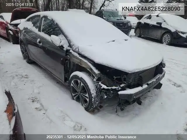 KNAFX4A82E5228090 2014 Kia Forte Ex