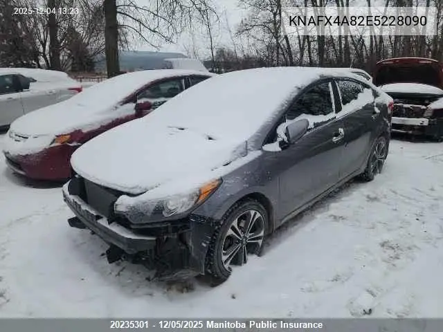 KNAFX4A82E5228090 2014 Kia Forte Ex