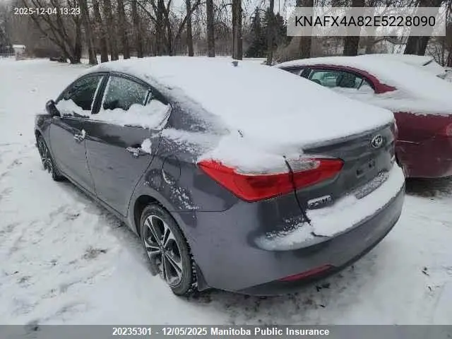 KNAFX4A82E5228090 2014 Kia Forte Ex