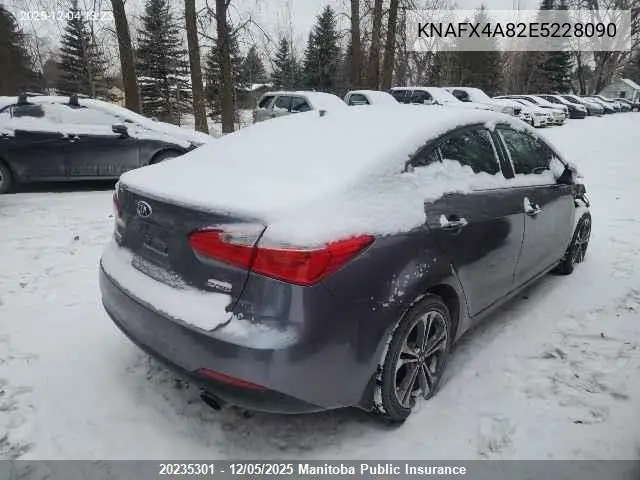 KNAFX4A82E5228090 2014 Kia Forte Ex
