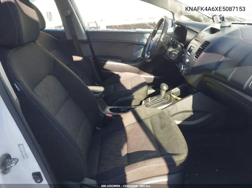 KNAFK4A6XE5087153 2014 Kia Forte Lx