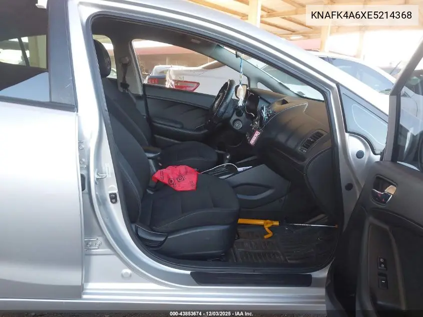 KNAFK4A6XE5214368 2014 Kia Forte Lx