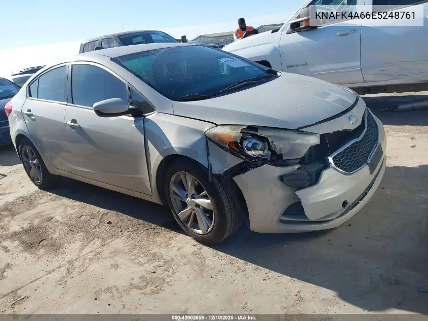 KNAFK4A66E5248761 2014 Kia Forte Lx