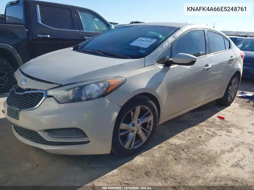 KNAFK4A66E5248761 2014 Kia Forte Lx