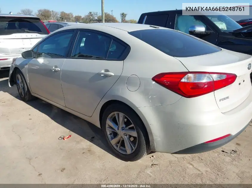 KNAFK4A66E5248761 2014 Kia Forte Lx