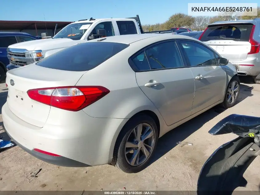 KNAFK4A66E5248761 2014 Kia Forte Lx