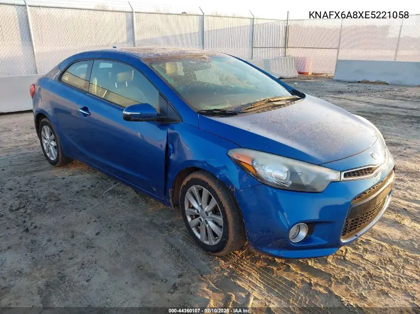 KNAFX6A8XE5221058 2014 Kia Forte Koup Ex