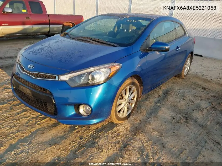 KNAFX6A8XE5221058 2014 Kia Forte Koup Ex