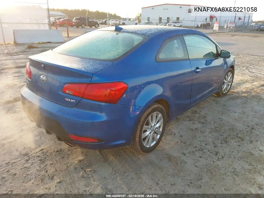 KNAFX6A8XE5221058 2014 Kia Forte Koup Ex