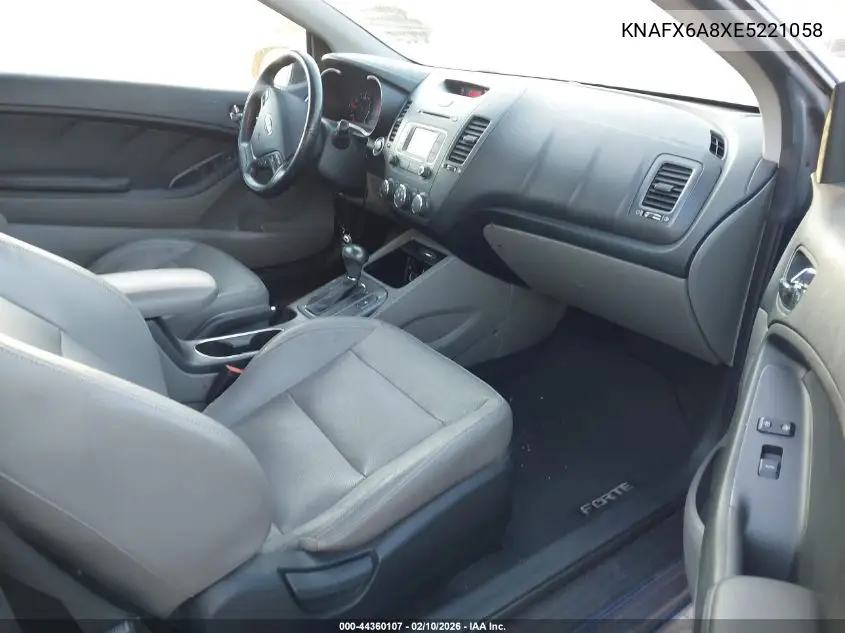 KNAFX6A8XE5221058 2014 Kia Forte Koup Ex
