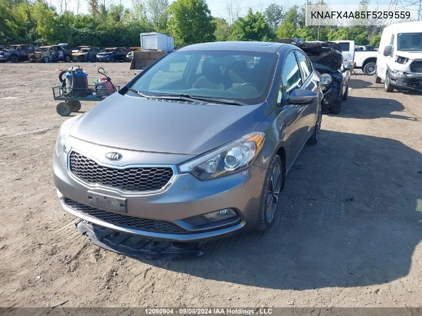 KNAFX4A85F5259559 2015 Kia Forte