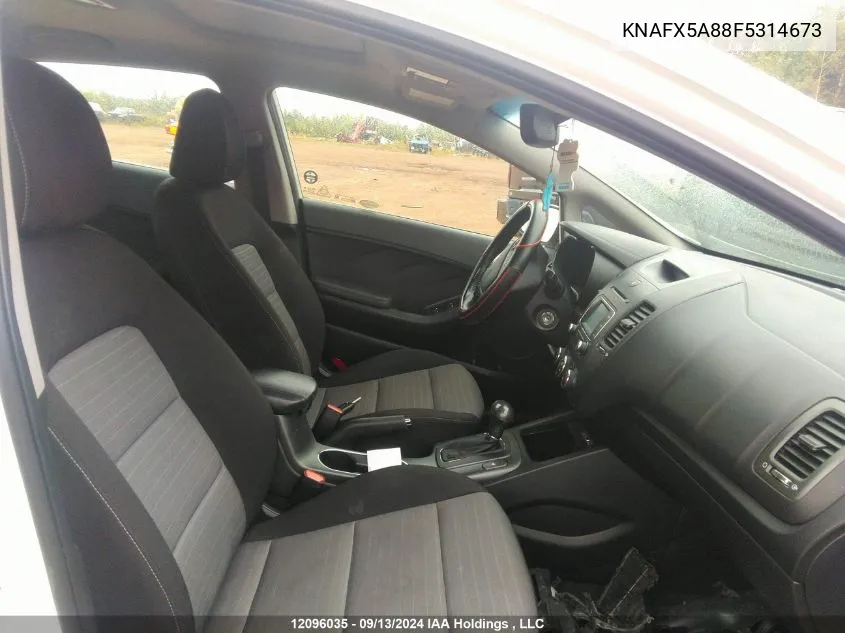 KNAFX5A88F5314673 2015 Kia Forte 5-Door