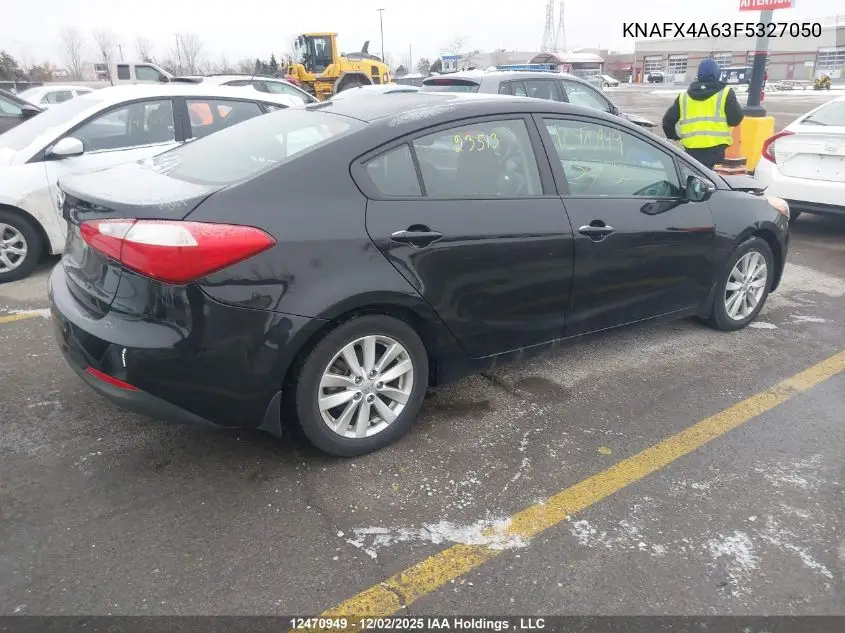 KNAFX4A63F5327050 2015 Kia Forte Lx