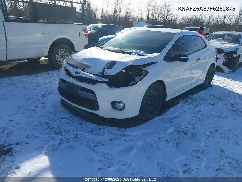 KNAFZ6A37F5280875 2015 Kia Forte Sx