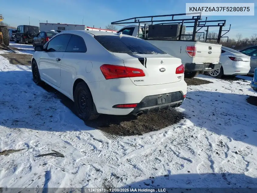 KNAFZ6A37F5280875 2015 Kia Forte Sx