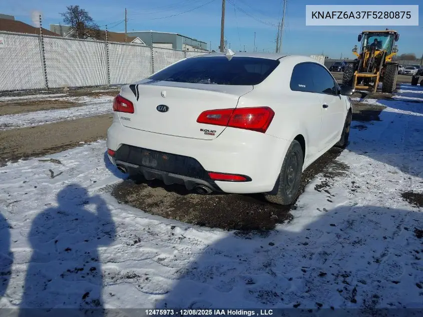 KNAFZ6A37F5280875 2015 Kia Forte Sx