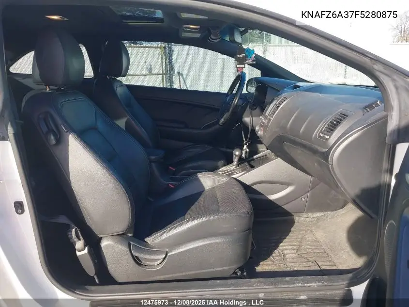 KNAFZ6A37F5280875 2015 Kia Forte Sx