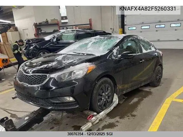 KNAFX4A82F5260331 2015 Kia Forte Ex