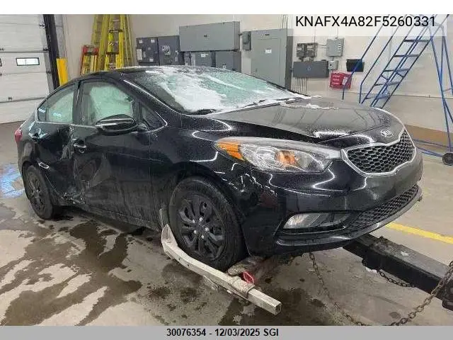 KNAFX4A82F5260331 2015 Kia Forte Ex