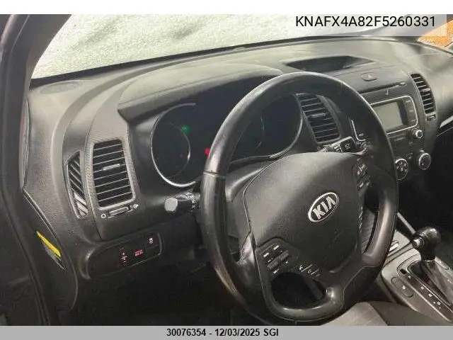 KNAFX4A82F5260331 2015 Kia Forte Ex