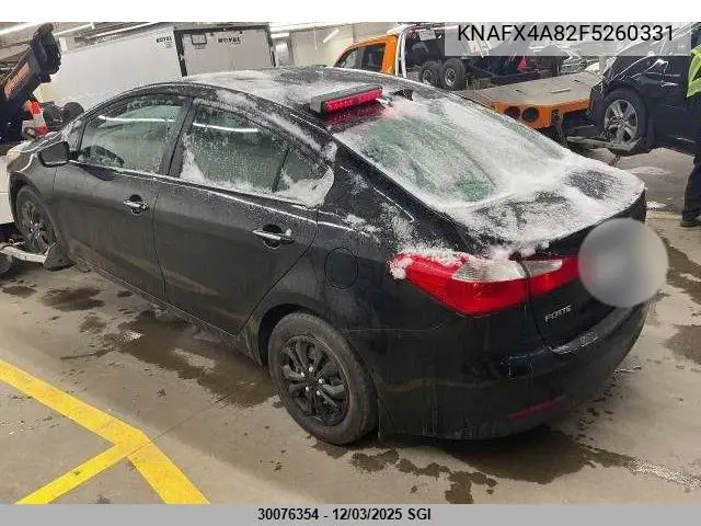KNAFX4A82F5260331 2015 Kia Forte Ex