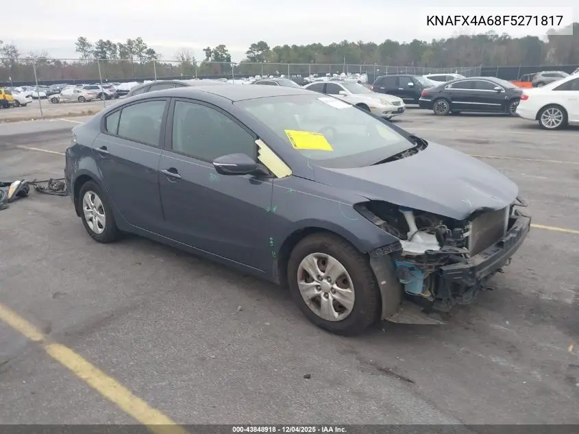 KNAFX4A68F5271817 2015 Kia Forte Lx
