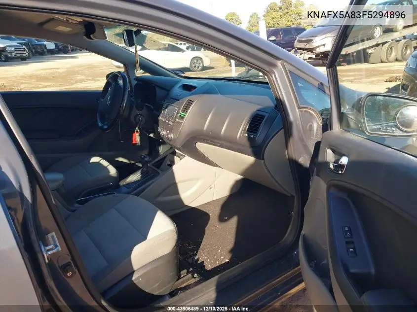 KNAFX5A83F5294896 2015 Kia Forte Ex