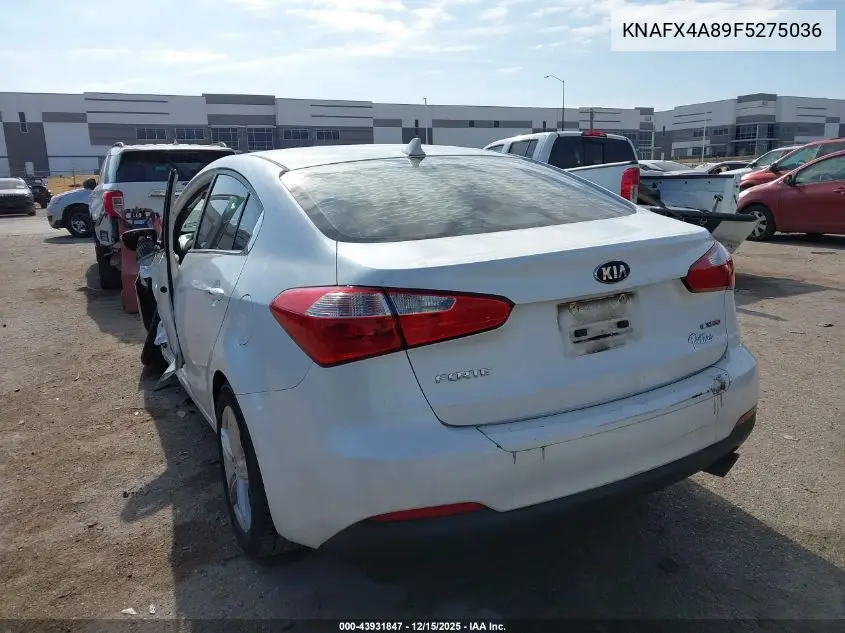 KNAFX4A89F5275036 2015 Kia Forte Ex