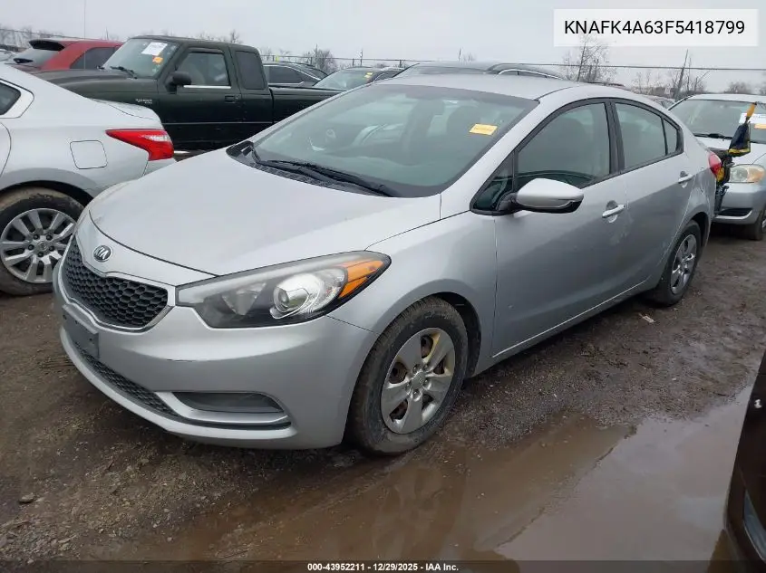 KNAFK4A63F5418799 2015 Kia Forte Lx
