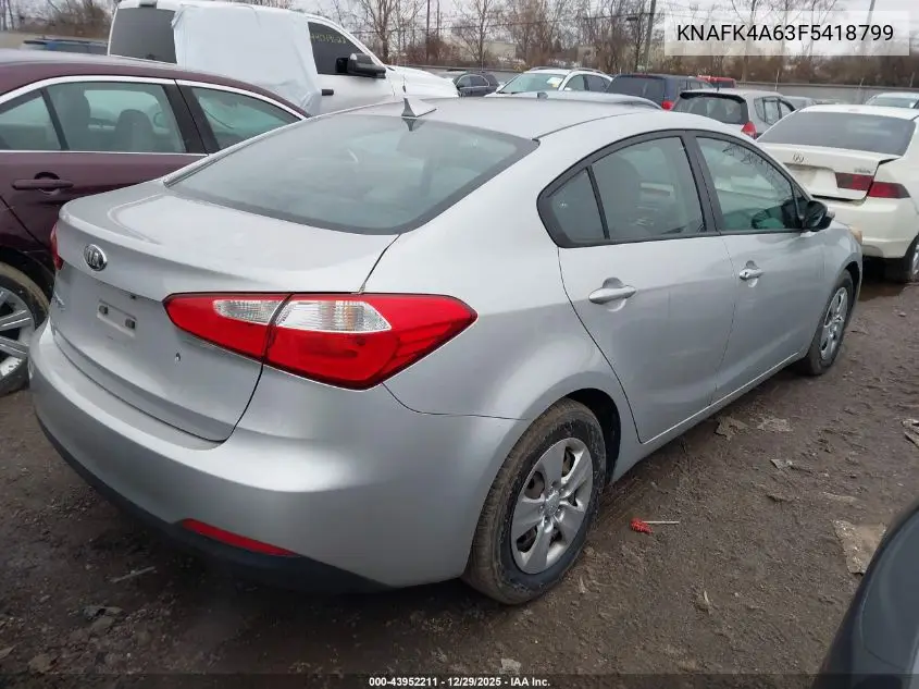 KNAFK4A63F5418799 2015 Kia Forte Lx